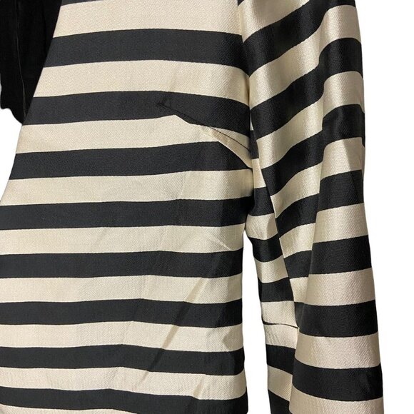 Dolce Vita Anthropologie Womens Minona Jacket Blazer Small‎ Macyn Striped Open - Picture 3 of 9